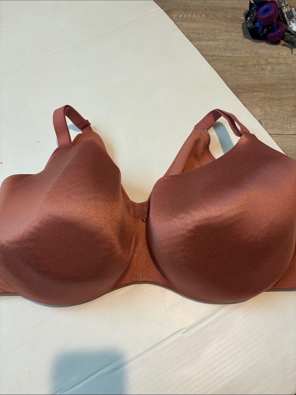 Cacique Seamless Molded Bra in Rust Copper